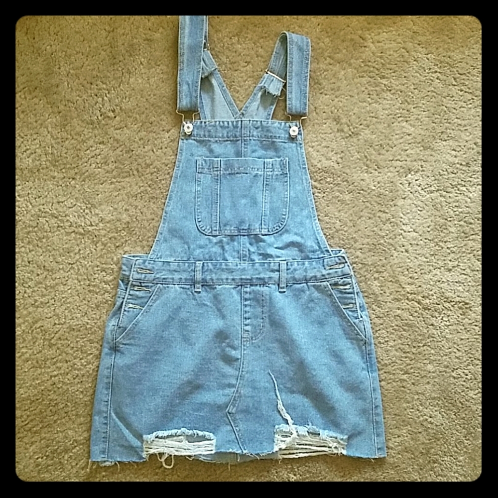 Denim/Overall Skirt